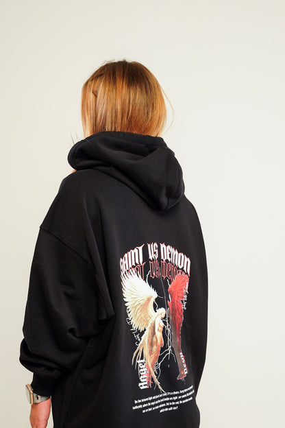 SAINT VS DEMON | Oversized Hoodie