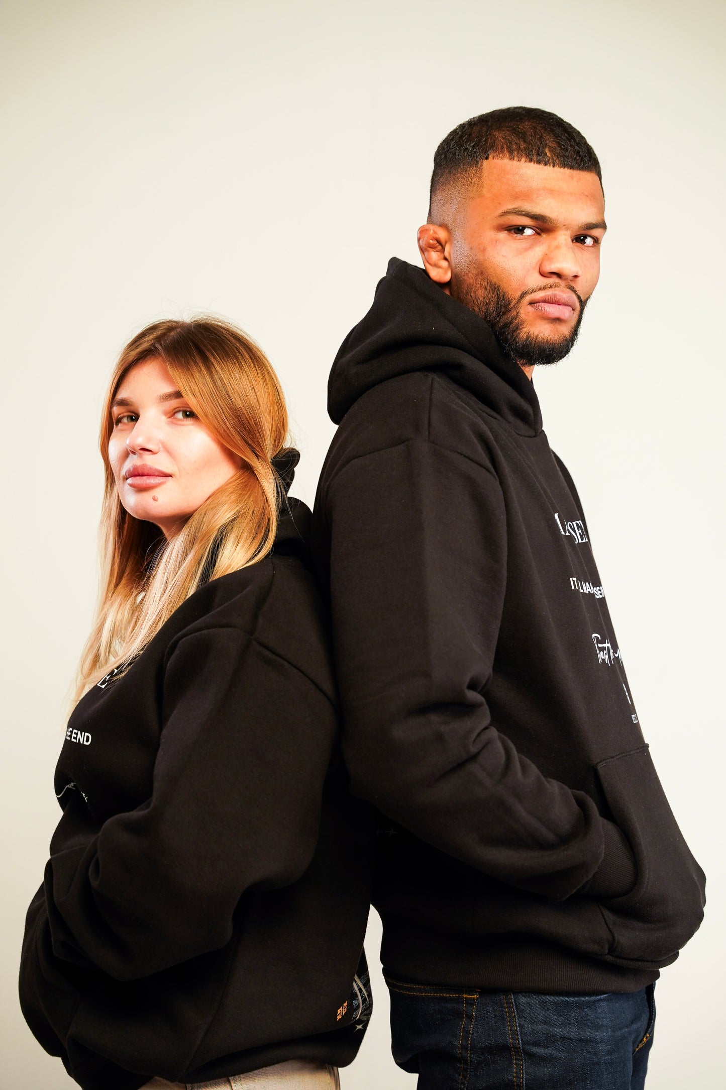 SAINT VS DEMON | Oversized Hoodie