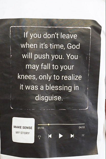 God Will Move You | Oversized T-Shirt