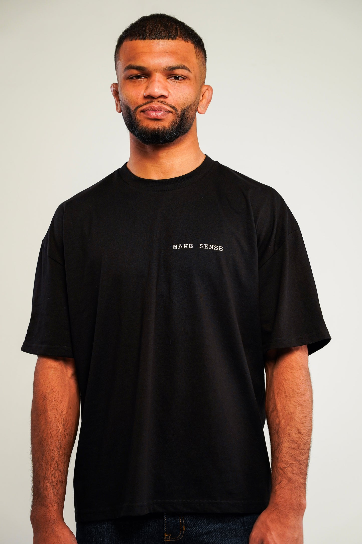 Lion's Control | Embroidered Oversize T-Shirt