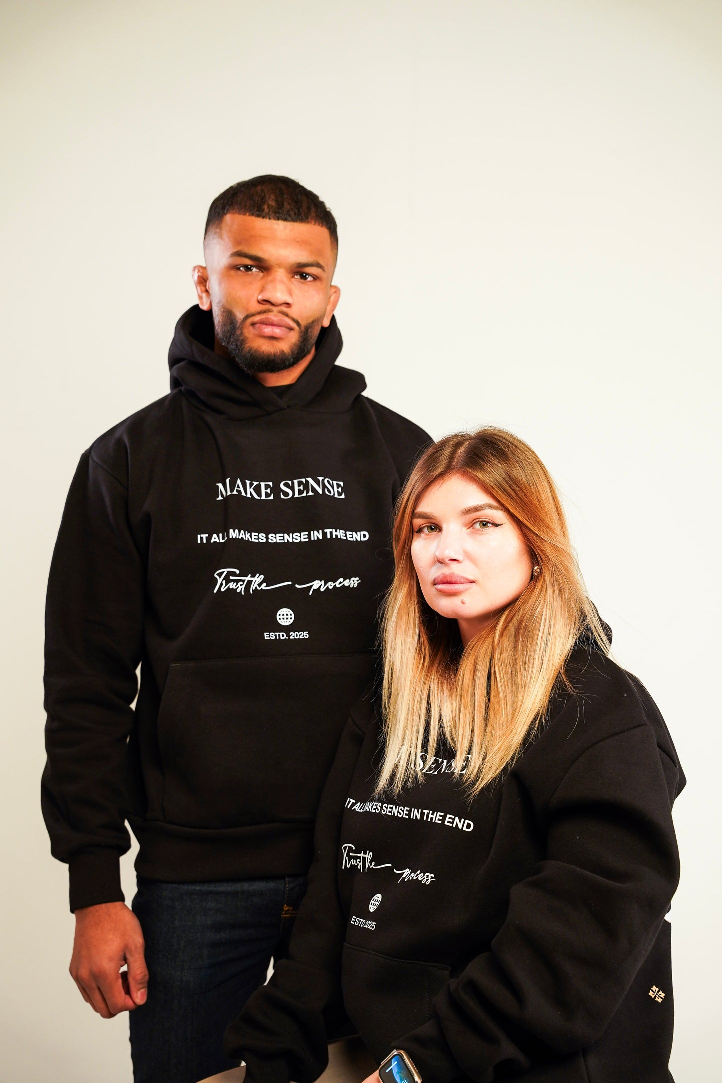 SAVED THROUGH FAITH | Oversized Hoodie